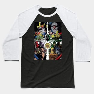 DC vs marvel Baseball T-Shirt